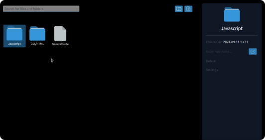 Advanced Note App